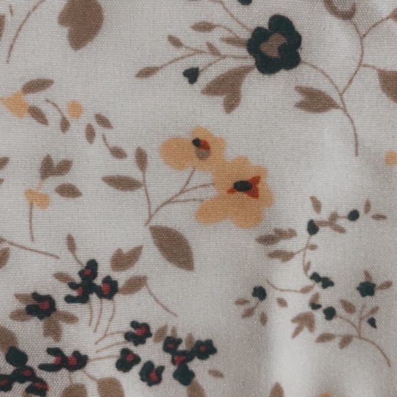 SHEIN Vacay Ditzy Floral Tie-Back Midi Summer Dress - Picture 3 of 3